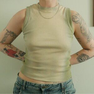 Topshop Ombre Tank Top, size XS